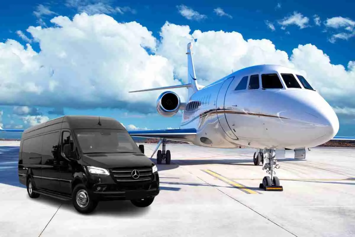 Mercedes Sprinter Limo to airport in Washington, DC